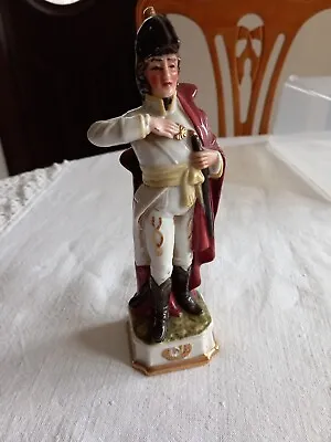£17.99 • Buy Vintage CAPODIMONTE Napoleonic Soldier Officer Figurine. 19 Cm (7.5 Inches) Tall