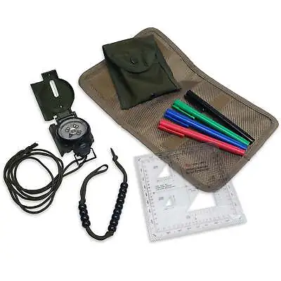Compass Navigation Package - Traditional Military Lensatic Compass - Everything • $57.95