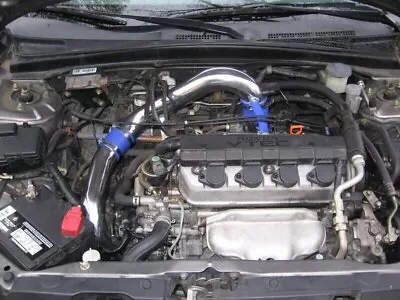 Cold Air Intake Kit For 2001-2005 Honda Civic Ex Dx Lx Hx 1.7l L4 Manual (blue) • $55.99