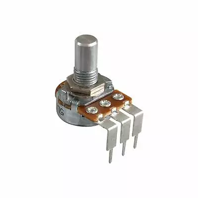 Solo Alpha Linear Taper Mini 16mm Solid Shaft Potentiometers With Long PC Leads • $1.81