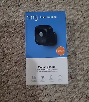 Ring Smart Lighting Motion Sensor - Black (5SM1S8-BEN0) • $15