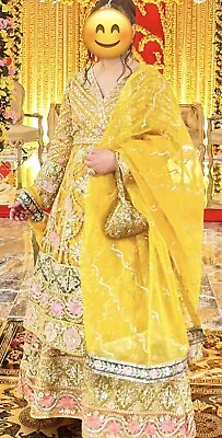 £120 • Buy Pakistani Wedding Dress Lengha Lehenga Asian Pakistani Indian Bride Bridal