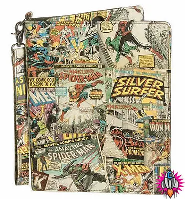 £17.95 • Buy Apple Ipad Tablet Marvel Comic Strip Style Printed Case Sleeve Stand New Sealed