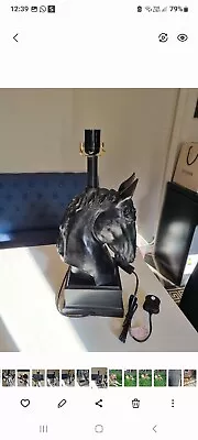 Antique Camargue Horse Head Stallion Table Lamp  • £85