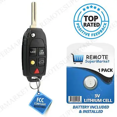 Replacement For Volvo 2004-2012 XC70 2004-2014 XC90 Remote Car Key Fob Entry • $31.45