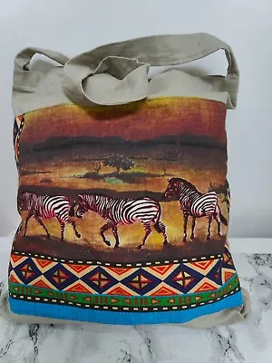 Big Five African Theme Shoulder Bags Zebra Sunset/giraffe • £7.99