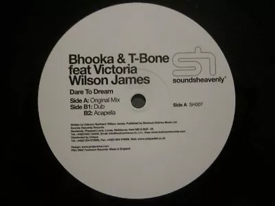 Bhooka & T-Bone Feat Victoria Wilson-James - Dare To Dream 12  • $20.84