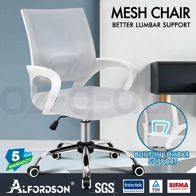 $75.95 • Buy ALFORDSON Mesh Office Chair Executive Fabric Gaming Seat Racing Tilt Computer
