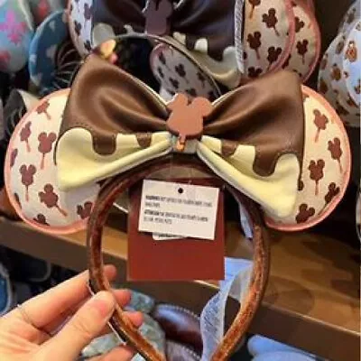 Disney Park Loungefly Mickey Ice Cream Bar Scented Minnie Mouse Ears Headband US • $18.89