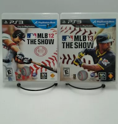 PlayStation 3 MLB 12  MLB 13 The Show PS3 Very Good Clean Tested Plays Great • $15.99