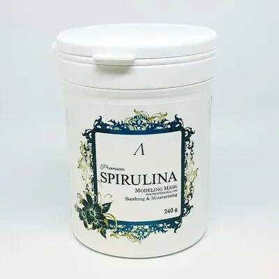 Anskin Premium Spirulina Modeling Mask Pack 240g Sooting Moisturizing K-Beauty • $26.98