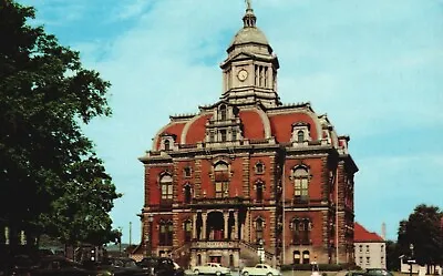 Postcard OH Richland County Courthouse Mansfield Ohio Unposted Vintage PC G8536 • $4