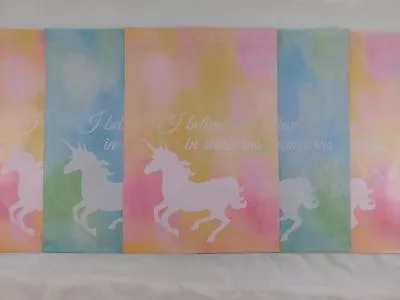 50 10x13 Designer Pink And Blue Unicorn Pack Mailers Poly Shipping Envelope Bags • $27.09