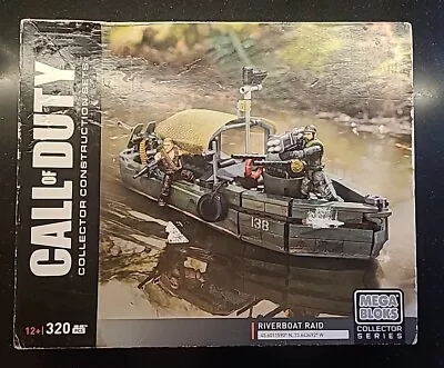 Mega Bloks Collector Series Call Of Duty Riverboat Raid Vietnam River Boat (SHF) • $99.46