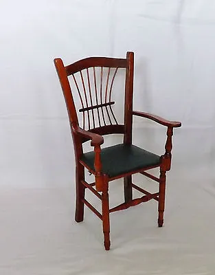 Miniature Ornamental Country Carver Wooden Windsor Style Chair  • $43.52