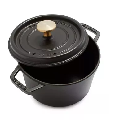 Staub Round Dutch Oven .5 Qt • $85