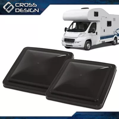 Smoke 14 X14  Replacement Roof Vent Lid Cover Camper RV Trailer Ventline 2PCS • $21.80
