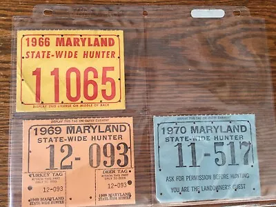 Various Resident Statewide Maryland Hunting License • $17.99