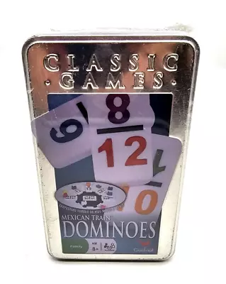 Dominoes Mexican Train Tin Sealed New Game Cardinal Age 8+ • $19