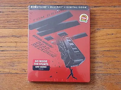 Mission Impossible: Dead Reckoning Steelbook (4K UHD+Blu Ray+Digital Code) New • $34.99