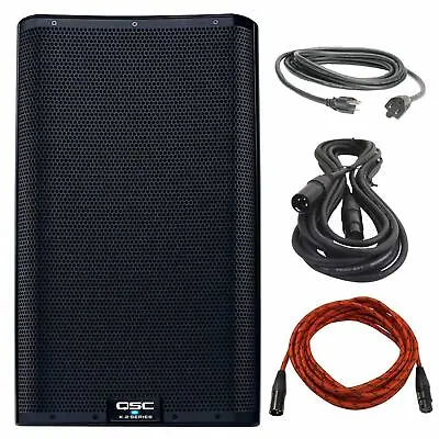 QSC K12.2 K2 Series 2-Way 2000W 12  Powered Active DJ PA Speaker W Cables • $851.40