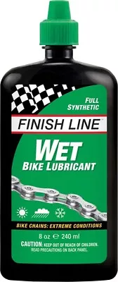 Finish Line WET Bike Chain Lube - 8oz Drip • $17.56