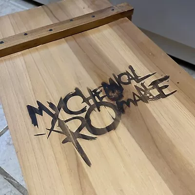 MY CHEMICAL ROMANCE Wooden Coffin Box (Box Only) Limited Edition - Alt Rock EX! • $99.99