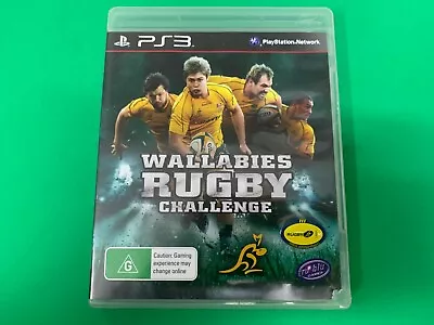 Wallabies Rugby Challenge Sony PlayStation 3 Game *Complete* (PAL)  • $8.95