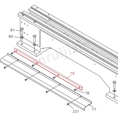 $33.11 • Buy Lathe Rack Length For SIEG SC2 350/JET BD-X7 Mini Lathe Spare Parts
