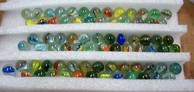 Lot C 75+ Master Marbles Cats Eyes • $35