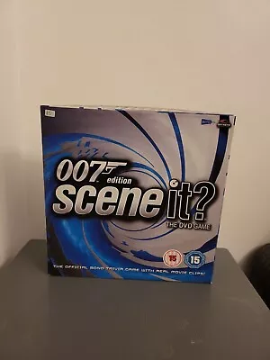 2004 James Bond 007 Edition Scene It? Board Game The DVD Game With Film Clips • £5