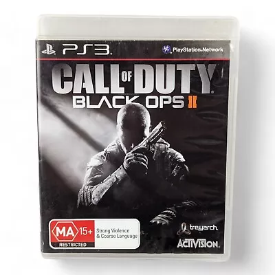 Call Of Duty Black Ops II 2 + Manual - Sony PlayStation 3 PS3 Game • $14.99