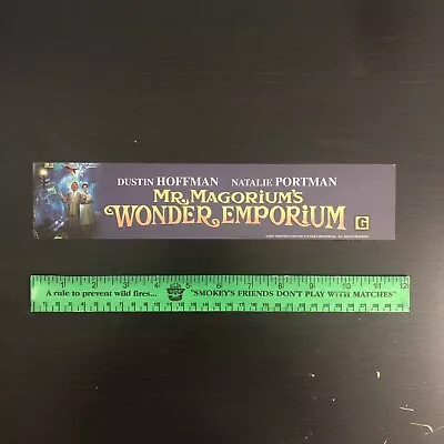 MR. MAGORIUM’S WONDER EMPORIUM Movie Theater Mylar Poster 2.5.x11.5 DS OG • $19.99