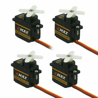 £15.99 • Buy 4pcs Mini Size Metal Gear Analog Servo ES08MAII For RC Motor Replacement Part UK