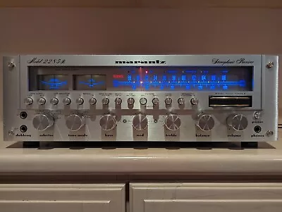 Vintage Marantz 2285B Stereo Receiver Cleaned And Serviced With LED Upgrade • $1999