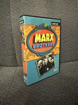 THE MARX BROTHERS Collection  5-Disc Set  Rare TV Clips Documentary LIKE NEW DVD • $12.96