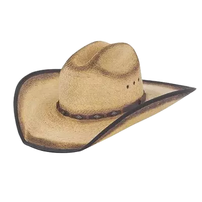 Justin Bent Rail Trigger Toast Straw Hat JS1956TRGR44 • $65.95