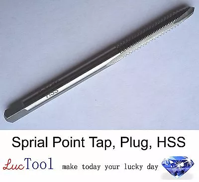 6-40 UNF Spiral Point Tap Plug GH2 Limit 2 Flute HSS Gun Tap Uncoated Thread #6 • $7.90