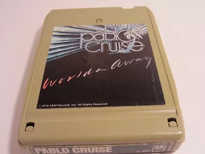 Pablo Cruise: Worlds Away 8 Track Tape 1978 A&M Records 8T-4697 • $1.98