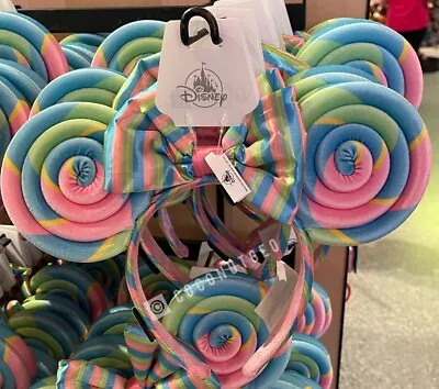 2024 Disney Parks Disney Eats Snacks Lollipop Minnie Ears Headband New 💥 • $52.90
