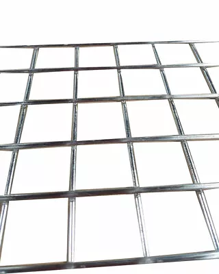 Welded Wire Mesh Panels | BUNDLE | Galvanized Steel Sheet | 1  X 1  Hole • £32.85