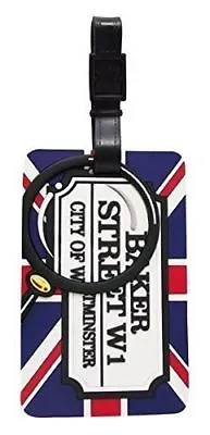 Sherlock Holmes Union Jack Luggage Tag • £4.49