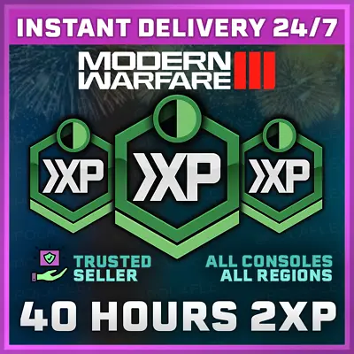 Call Of Duty Modern Warfare 3 🔥 40 HOURS Double XP 🔥 MW3 MWIII GLOBAL CODE 2XP • £12.35