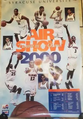 $19.76 • Buy 2000-2001 Syracuse Basketball Poster Jim Boeheim Kueth Duany Preston Shumpert !