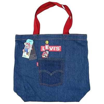Levi's X Super Mario Brothers Denim Tote Bag • $55.97