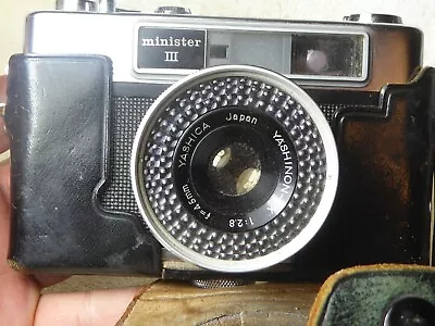 Yashica Minister III (3) Vintage 35mm Rangefinder Film Camera - Faulty • £14.99