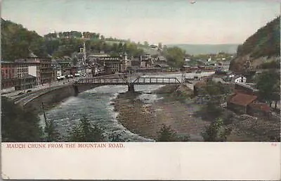 Postcard Mauch Chunk From The Mountain Road PA  • $16.07