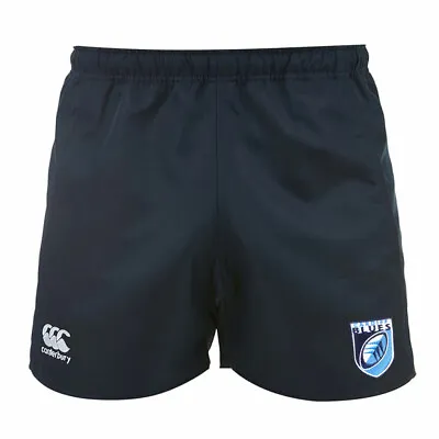 CCC Cardiff Blues Rugby Advantage Training Shorts [navy] • £27.95