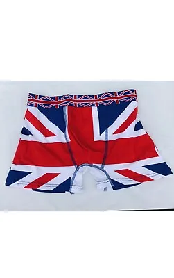 1 Pair Boxer Shorts Men’s Underwear Union Jack Pattern Boxer Shorts • £6.99