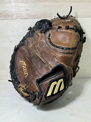Mizuno Professional Model MVT C011 Leather Catchers Mitt Right Hand Throw RHT • $69.99